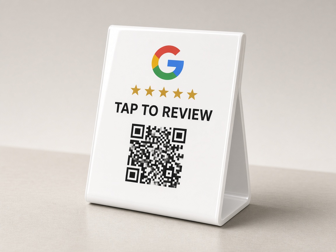 Google Review Stand